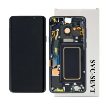 Дисплей для Samsung S9 Plus/ SM-G965 (SP OR100% РАМ) (черный)