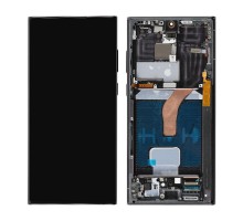 Дисплей для Samsung S22 Ultra/ SM-S908 (SOFT OLED РАМ) (черный)