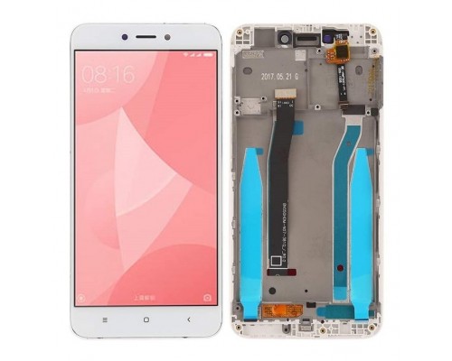 Дисплей для Xiaomi Redmi 4X (AAA+ РАМ) (белый)
