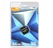 Флеш память FaisON Drive 50 Mini/ 64GB/ USB 2.0/ пластик (черный)