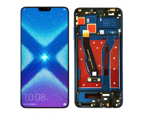 Дисплей для Huawei Honor 8X/ 9X Lite/ Huawei Y8S/ Y9 2019 (OR100% РАМ) (синий)