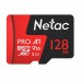 Карта памяти microSDHC Netac A1 Pro/ 128GB/ class10/ без адаптера