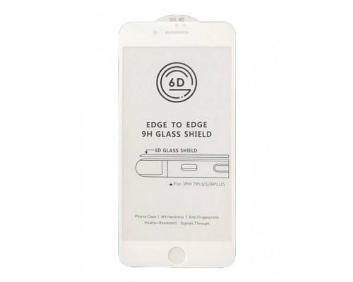 Защитное стекло для Apple iPhone 7/ 8/ SE 2020 (G-RHINO) (6D) (белый)