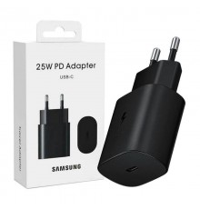 Адаптер Samsung EP-TA800/ 1*USB-C/ 25W/ 5V-9V-11V/ 3A- 2.77A-2.25A (OR) (черный)