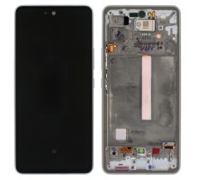Дисплей для Samsung A54 5G/ SM-A546 (SP OR100% РАМ) (серебристый)