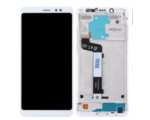 Дисплей для Xiaomi Redmi Note 5/ Note 5 Pro (OR REF РАМ) (белый)