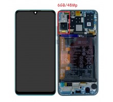 Дисплей для Huawei P30 Lite (6GB/ 48MP)/ Honor 20 Lite 6.15"/ 20S (SP OR100% РАМ+АКБ) (синий)