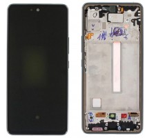 Дисплей для Samsung A53 5G/ SM-A536 (SP OR100% РАМ) (черный)