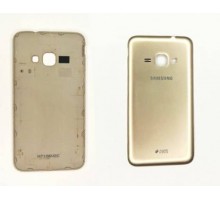 Задняя крышка для Samsung J1 2016/ SM-J120 (OR100% СНЯТ) (золотистый)
