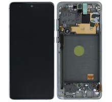 Дисплей для Samsung Note 10 Lite/ SM-N770 (SP OR100% РАМ) (серебристый)