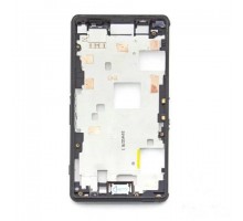 Рамка дисплея для Sony Z3 Compact/ Z3 mini (средняя часть корпуса) (черный)
