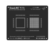 Трафареты для реболлинга CPU Qianli A7 (iPhone 5s) черный