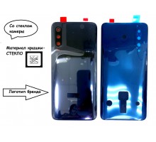 Задняя крышка для Xiaomi Mi 9 (со стеклом камеры) (CE) (черный)