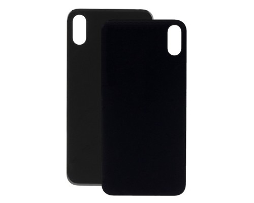 Задняя крышка для iPhone X (CE) (черный)