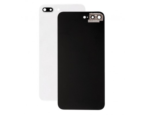 Задняя крышка для iPhone 8 Plus (со стеклом камеры) (CE) (белый)