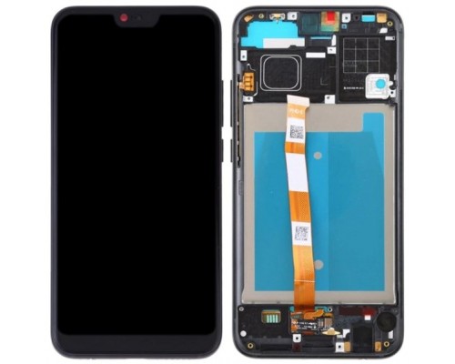 Дисплей для Huawei Honor 10 (OR REF РАМ+скан отпеч) (черный)