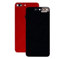 Задняя крышка для iPhone 8 Plus (со стеклом камеры) (CE) (красный)