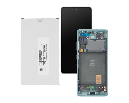 Дисплей для Samsung S20 FE/ SM-G780 (SP OR100% РАМ) (зеленый)