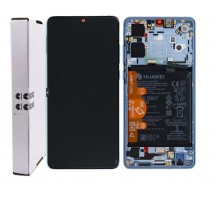 Дисплей для Huawei P30 (SP OR100% РАМ+АКБ) (светло-голубой)