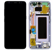 Дисплей для Samsung S8/ SM-G950 (SOFT OLED РАМ) (фиолетовый)
