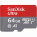 Карта памяти microSDHC SanDisk A1/ 64GB/ class10/ 120мгбит/сек/ без адаптера