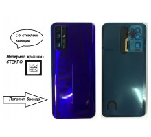 Задняя крышка для Huawei Honor 30 (LOGO) (со стеклом камеры) (фиолетовый)
