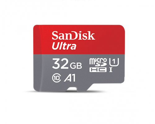Карта памяти microSDHC SanDisk A1/ 32GB/ class10/ 120мгбит/сек/ без адаптера