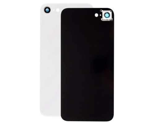 Задняя крышка для iPhone 8 (со стеклом камеры) (CE) (белый)