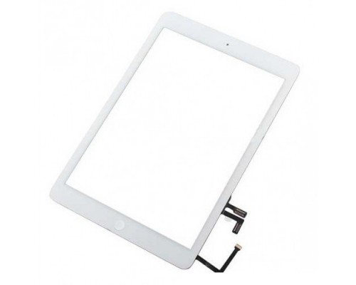 Тачскрин для Apple iPad Air/ iPad 5 + кнопка Home (белый)