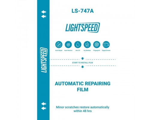 Пленка для плоттера Lightspeed 747 autorep LS-747A/ 50шт/ 180*120mm/ PVC 0,2мм