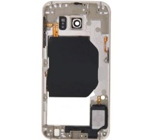 Рамка дисплея для Samsung S6/ SM-G920 (OR УЦ) (золотистый)