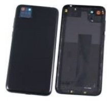 Задняя крышка для Huawei Honor 9S (LOGO) (со стеклом камеры) (черный)