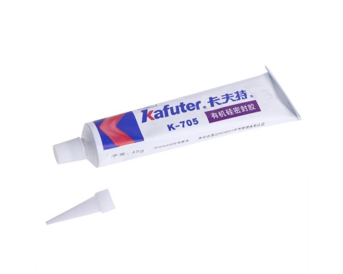 Клей Kafuter K-704/ K-705 45гр силикон (прозрачный)