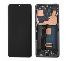 Дисплей для Samsung S20 Ultra/ SM-G988 (SOFT OLED РАМ) (черный)