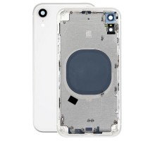 Корпус для iPhone XR (сим-лоток/ кнопки) (CE) (белый)