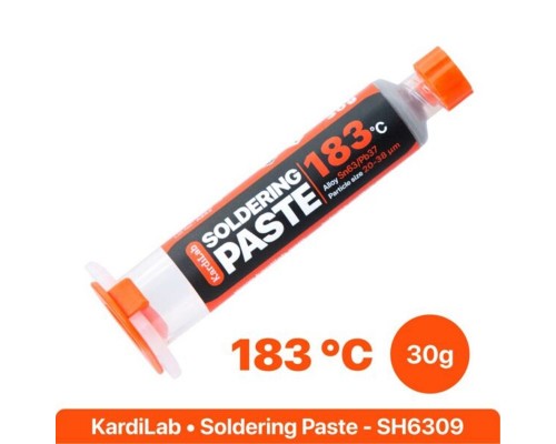 Паяльная паста Kardilab SH-6309RMA-T4 30г 183°C