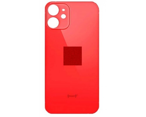 Задняя крышка для iPhone 12 (красный)