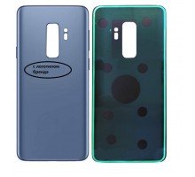 Задняя крышка для Samsung S9 Plus/ SM-G965 (LOGO) (синий)