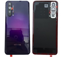 Задняя крышка для Huawei Honor 20 Pro (LOGO) (со стеклом камеры) (фиолетовый)