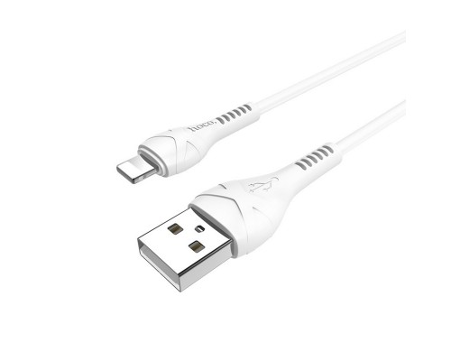 Кабель USB - 8pin HOCO X37/ 3A/ 1M/ ПВХ (белый)